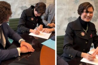 ''Questo è solo l’inizio'': Bianca Balti dopo aver sconfitto il cancro lancia la sua fondazione Mind Your Cancer, accanto a lei il fidanzato, foto - Gossip.it