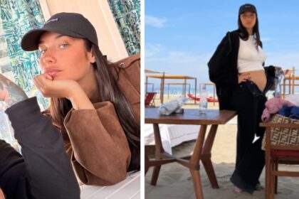 Fedez papà per la terza volta: la foto ufficiale del pancino della fidanzata del rapper - Gossip.it