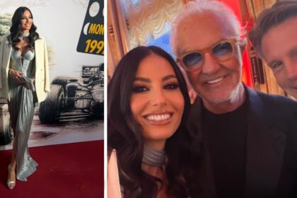 ''Tu sei una dea e meriti il meglio'': Elisabetta Gregoraci  con l’abito argento al Goodwill Ambassador Award Gala a Monte Carlo, guarda - Gossip.it