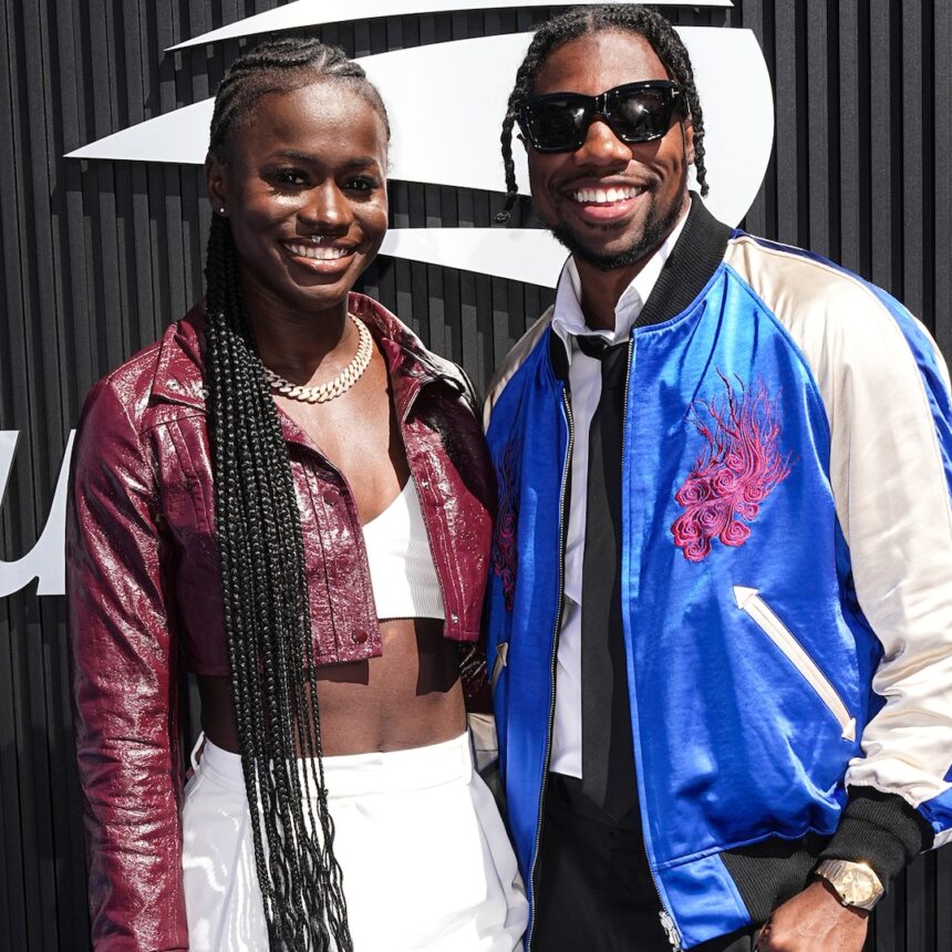 Gli olimpionici Noah Lyles, Junelle Bromfield sposati