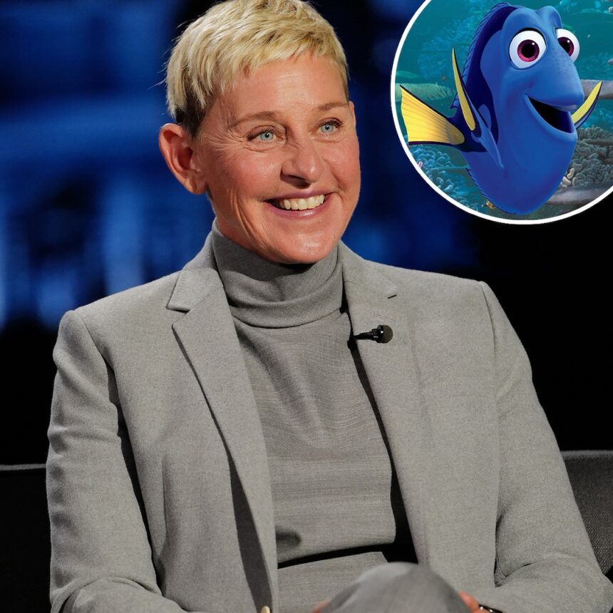 Ellen DeGeneres ritorna nei panni di Dory, primo ruolo da attore dal 2021