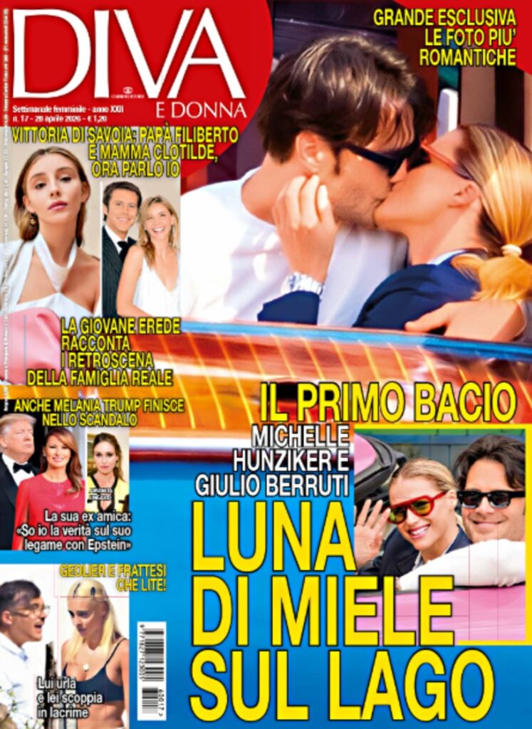 Michelle Hunziker e Giulio Berruti: arriva il primo bacio paparazzato durante il weekend sul lago di Como, foto - Gossip.it