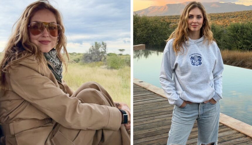 Chiara Ferragni torna in Africa per un safari di lusso in Namibia: guarda - Gossip.it