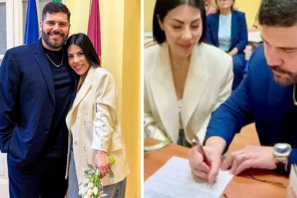 ''Era già tutto scritto'': Salvatore Esposito e Paola Rossi hanno celebrato la promessa di matrimonio, guarda - Gossip.it