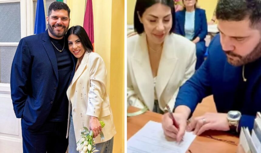 ''Era già tutto scritto'': Salvatore Esposito e Paola Rossi hanno celebrato la promessa di matrimonio, guarda - Gossip.it