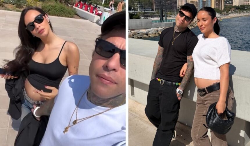 Fedez e Giulia Honegger a passeggio a Monte Carlo: la stilista col look estivo mostra il pancione, guarda - Gossip.it