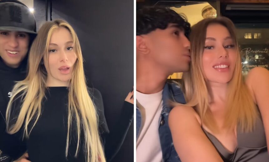 Jasmine Carrisi allo scoperto col fidanzato su TikTok: i due si scatenano tra balli e baci, ecco chi è lui - Gossip.it