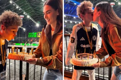 Melissa Satta celebra il ‘pre compleanno’ del figlio Maddox durante una partita della King League Italia - Gossip.it
