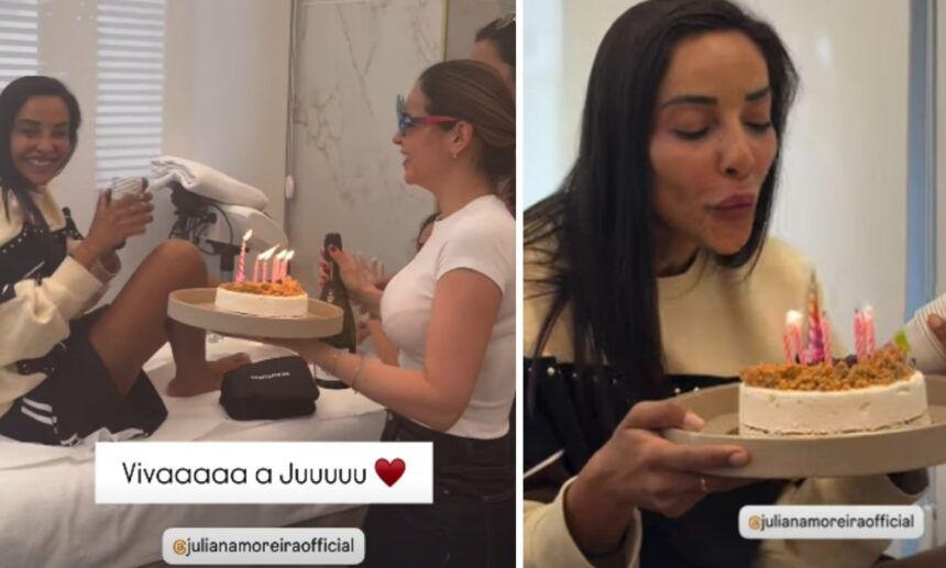 Juliana Moreira compie 44 anni: la festa a sorpresa arriva per lei nel centro estetico, guarda - Gossip.it