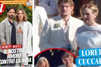 Giorgio Capitta, figlio di Lorella Cuccarini, a nozze con Sole Galanti: è la mamma che lo porta all’altare, ecco dove, foto - Gossip.it