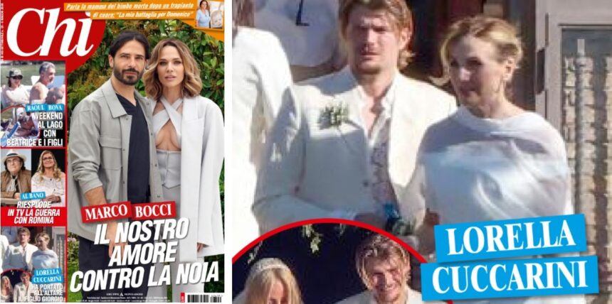 Giorgio Capitta, figlio di Lorella Cuccarini, a nozze con Sole Galanti: è la mamma che lo porta all’altare, ecco dove, foto - Gossip.it