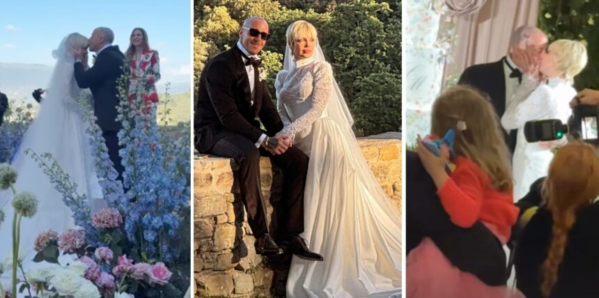 Micaela Ramazzotti ha sposato il personal trainer Claudio Pallitto in Umbria: guarda le foto delle nozze - Gossip.it