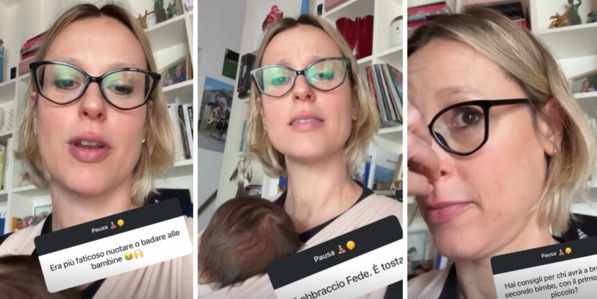 ''E’ tostissima'': Federica Pellegrini, mentre tiene in braccio Rachele, parla delle difficoltà della seconda maternità - Gossip.it