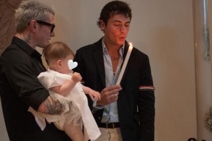 Benjamin Mascolo emoziona tutti: il battesimo della piccola Athena con Fede nel ruolo del padrino, foto - Gossip.it