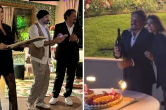 Enrico Brignano festeggia 60 anni in grande stile: mega party a Roma con Flora Canto, figli, vip e fuochi d’artificio, le immagini - Gossip.it