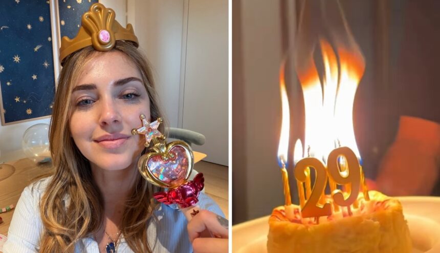 Chiara Ferragni compie 39 anni: la festa inizia a mezzanotte, ma sulle candeline c’è scritto 29, guarda - Gossip.it