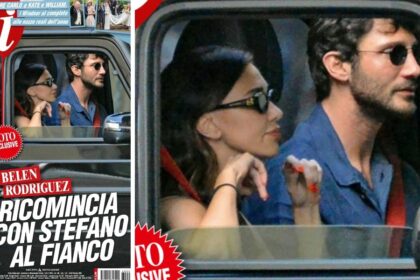 Belen Rodriguez ricomincia con l’ex Stefano De Martino: i due paparazzati in auto insieme, guarda - Gossip.it