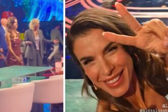 ''Registrazioni iniziate'': Elisabetta Canalis è la nuova conduttrice di Tu Sì Que Vales, ecco le prime immagini dell’ex velina in studio - Gossip.it