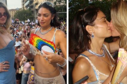 Elodie e Franceska Nuredini debuttano da coppia in pubblico al Milano Pride: baci, abbracci e tanta complicità - Gossip.it
