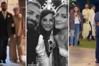 Emma Marrone alle nozze del fratello Francesco: è lei ad accompagnarlo insieme alla mamma all’altare, guarda - Gossip.it