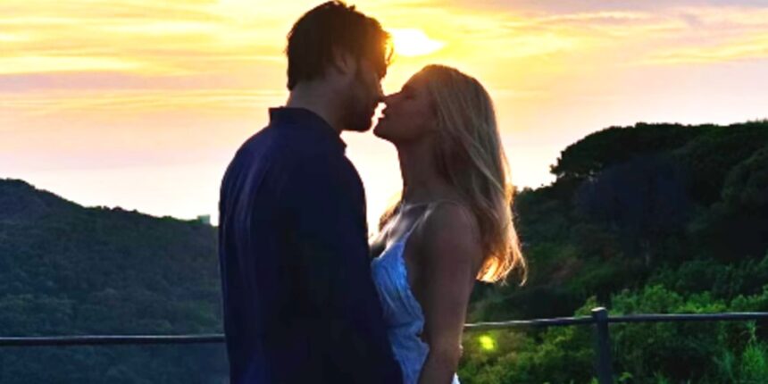 Michelle Hunziker e Giulio Berruti: arriva la prima foto social insieme al tramonto in cui si sfiorano e fanno sognare, guarda - Gossip.it