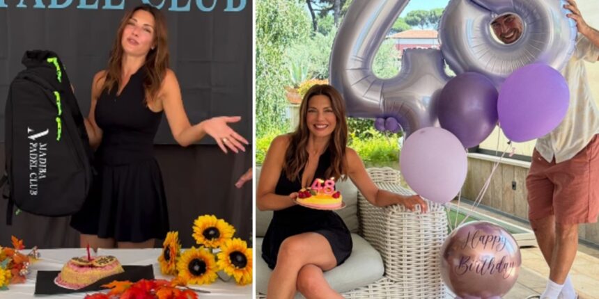 ''Devo uscire sempre la mattina del mio compleanno!'': Alessia Mancini svela la sorpresa del marito per i suoi 48 anni - Gossip.it
