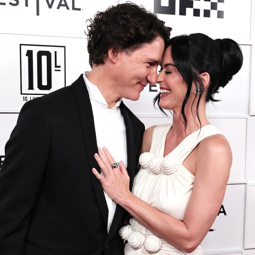 Katy Perry definisce Justin Trudeau l'amore della sua vita