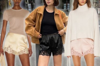 Qual è la tendenza dei pantaloncini in pizzo satinato di TikTok? Come ricrearlo