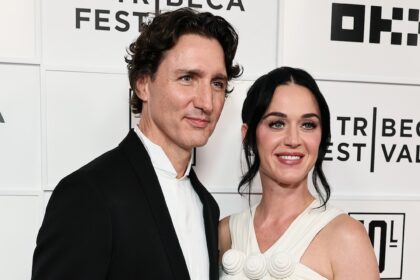 Katy Perry e Justin Trudeau fanno il loro debutto sul tappeto rosso al Tribeca Festival
