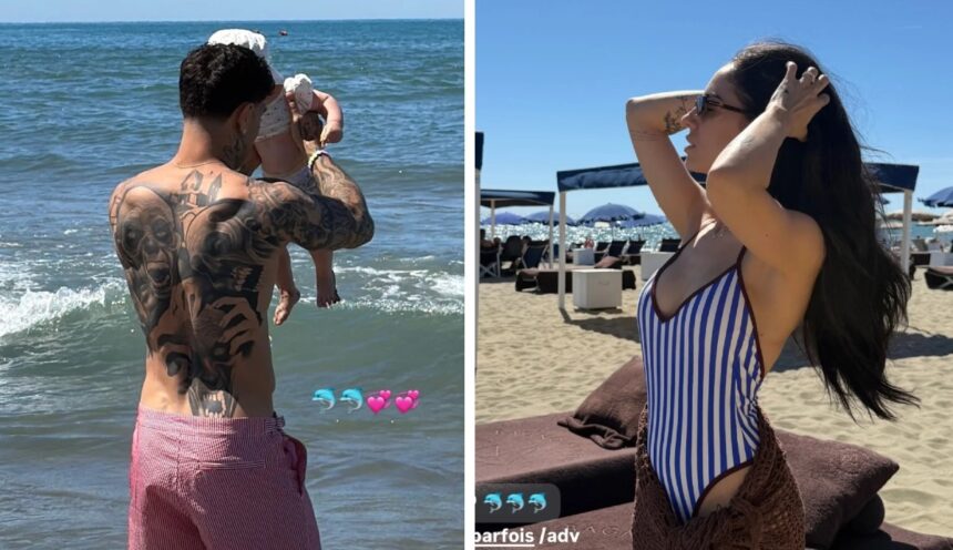 Giulia De Lellis e Tony Effe: a Forte dei Marmi il primo weekend da genitori con la figlia Priscilla - Gossip.it