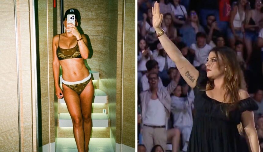 ''Mettersi a dieta no?'': Emma Marrone nuovamente vittima di body shaming sui social dopo l’esibizione sul palco - Gossip.it
