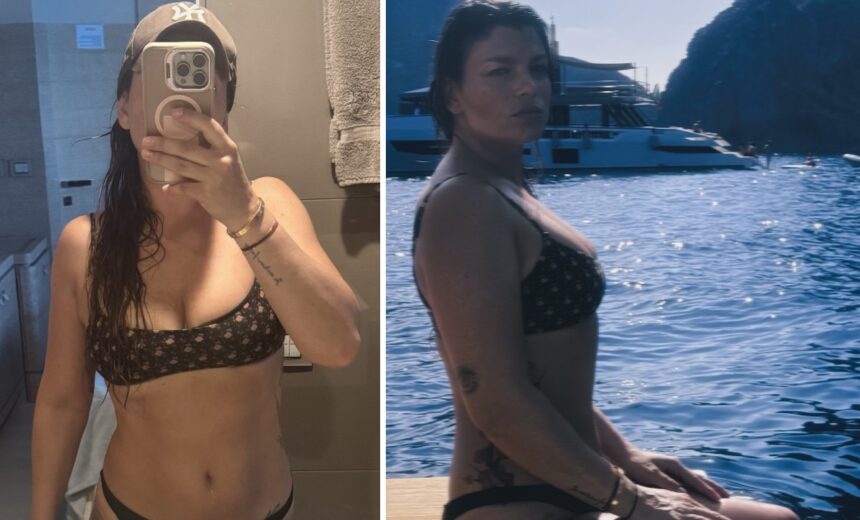 ''Amatevi e non ascoltate nessuno'': Emma Marrone in bikini dopo il body shaming sui social mostra gli addominali, guarda - Gossip.it