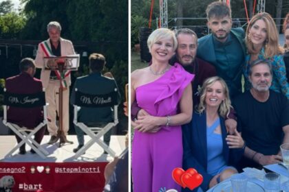 Claudio Insegno, fratello di Pino, ha sposato il compagno Stefano Minotti, a cui è legato da sette anni, foto - Gossip.it