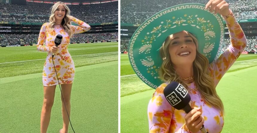 Diletta Leotta a un mese dal secondo parto in Messico per il Mondiale: regina della tv su Dazn coi suoi look, guarda - Gossip.it