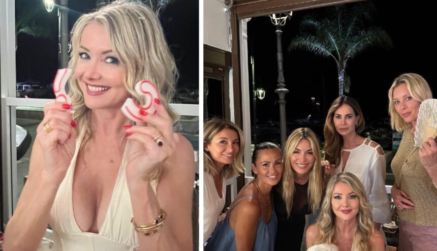 ''Mi sono lasciata travolgere'': Angela Melillo festeggia 59 anni con le amiche più care, le foto del party - Gossip.it