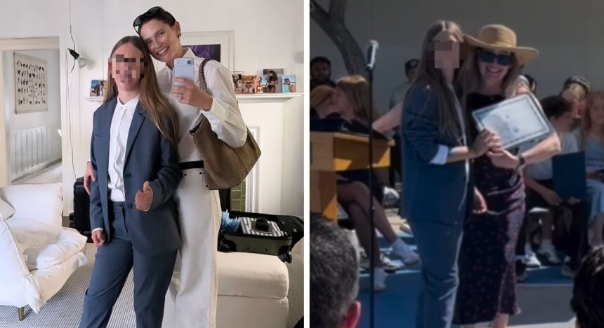 Bianca Balti emozionata per Mia: la figlia conclude le elementari e la top model celebra - Gossip.it