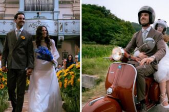 Francesca Michielin dice sì: il matrimonio con Davide Spigarolo con una fuga romantica in Vespa, le immagini - Gossip.it