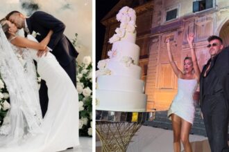 Ludovica Pagani e Stephan El Shaarawy: nozze da favola con tre abiti per lei e tre smoking per lui, foto - Gossip.it