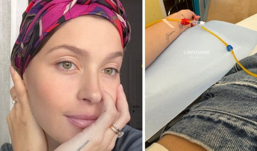 ''Come sto?'': Natalia Paragoni si regala un foulard dopo la seconda chemio per combattere il tumore - Gossip.it