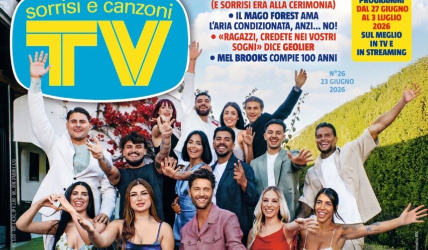 ''Preparate i fazzoletti!'': Filippo Bisciglia posa in copertina con le sette coppie protagoniste di Temptation Island - Gossip.it