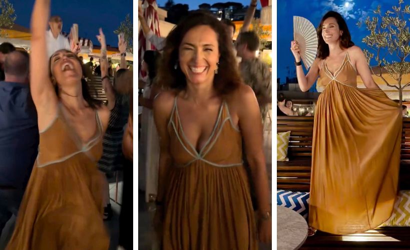 Caterina Balivo si scatena alla festa di fine produzione de 'La Volta Buona' - Gossip.it