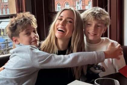 Kristin Cavallari, i figli di Jay Cutler Camden e Jaxon Model Jewelry