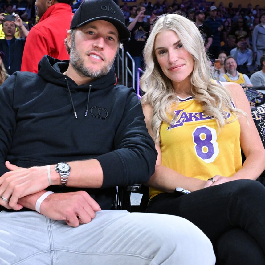 Kelly Stafford si è sentita persa durante il primo anno di NFL di Matthew Stafford, Romance