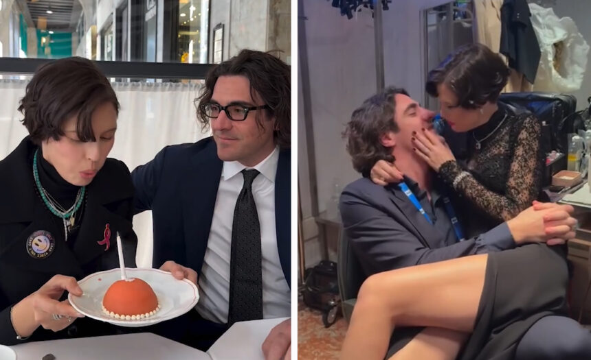 Bianca Balti festeggia 2 anni insieme al fidanzato Alessandro