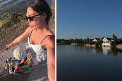 Cecilia Rodriguez e Ignazio Moser in vacanza su una piccola isola