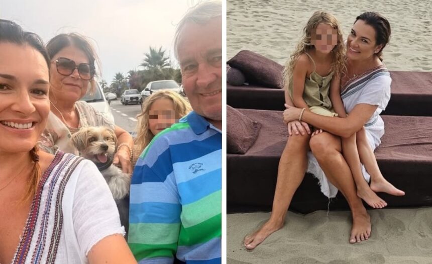 Alena Seredova in vacanza con la famiglia a Forte dei Marmi