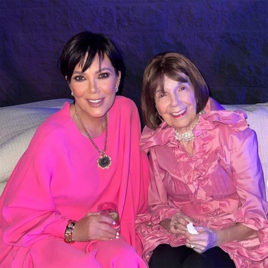 Confermata la causa della morte della mamma di Kris Jenner