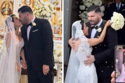 Le nozze dell’attore Salvatore Esposito con la sua Paola