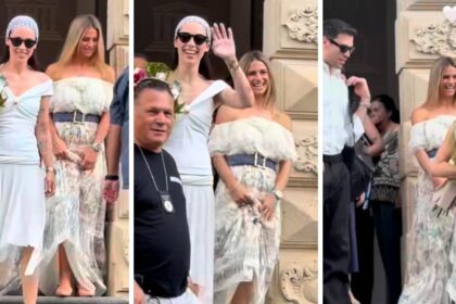 Aurora Ramazzotti e Goffredo Cerza sposi: le nozze civili nel Municipio di Militello in Val di Catania, le immagini - Gossip.it