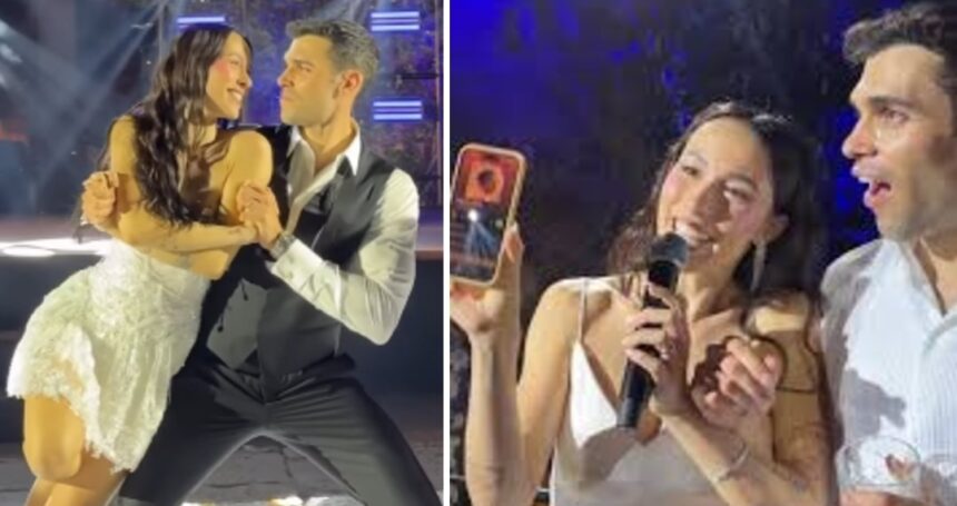 Aurora Ramazzotti e Goffredo Cerza si lanciano in un ballo sensuale alle nozze: lei cambia look e si esibisce, subito partono i gossip su Ballando, guarda - Gossip.it